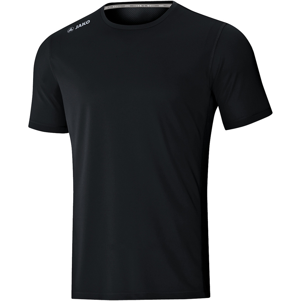 T-SHIRT JAKO RUN 2.0, BLACK MEN. 