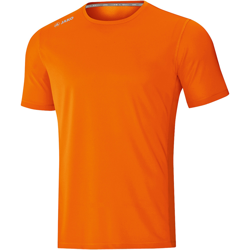 T-SHIRT JAKO RUN 2.0, NEON ORANGE MEN. 