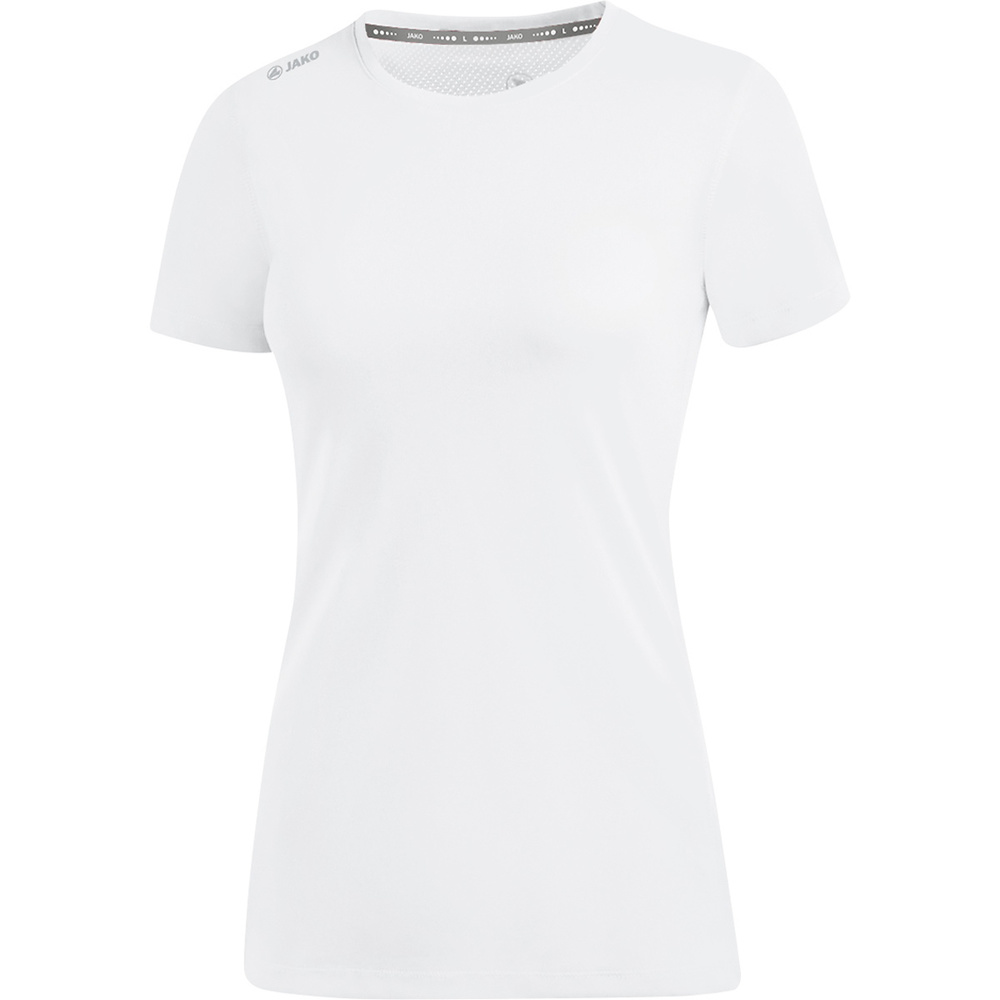 T-SHIRT JAKO RUN 2.0, WHITE WOMEN. 