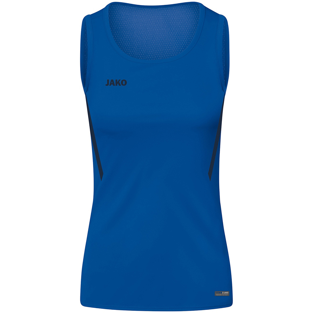 TANK TOP JAKO CHALLENGE, ROYAL-SEABLUE KIDS. 