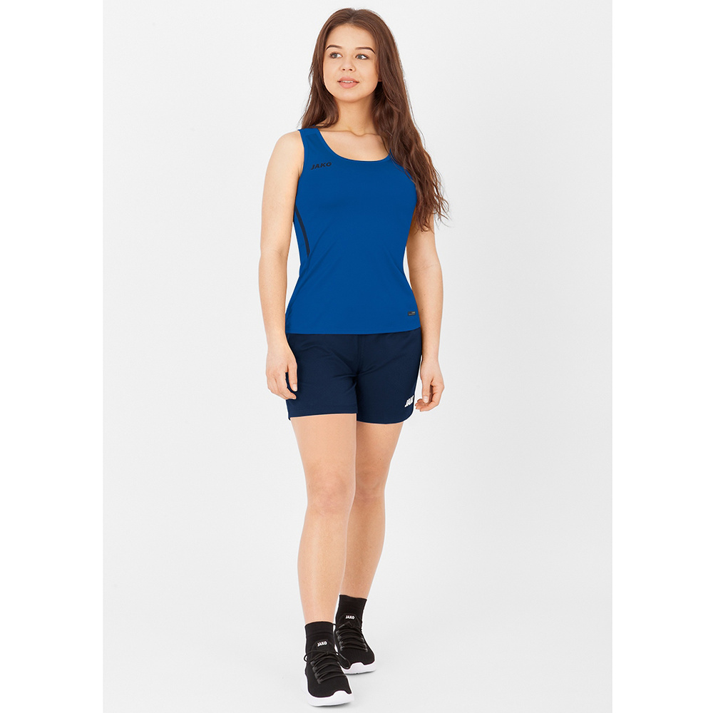 TANK TOP JAKO CHALLENGE, ROYAL-SEABLUE WOMEN. 