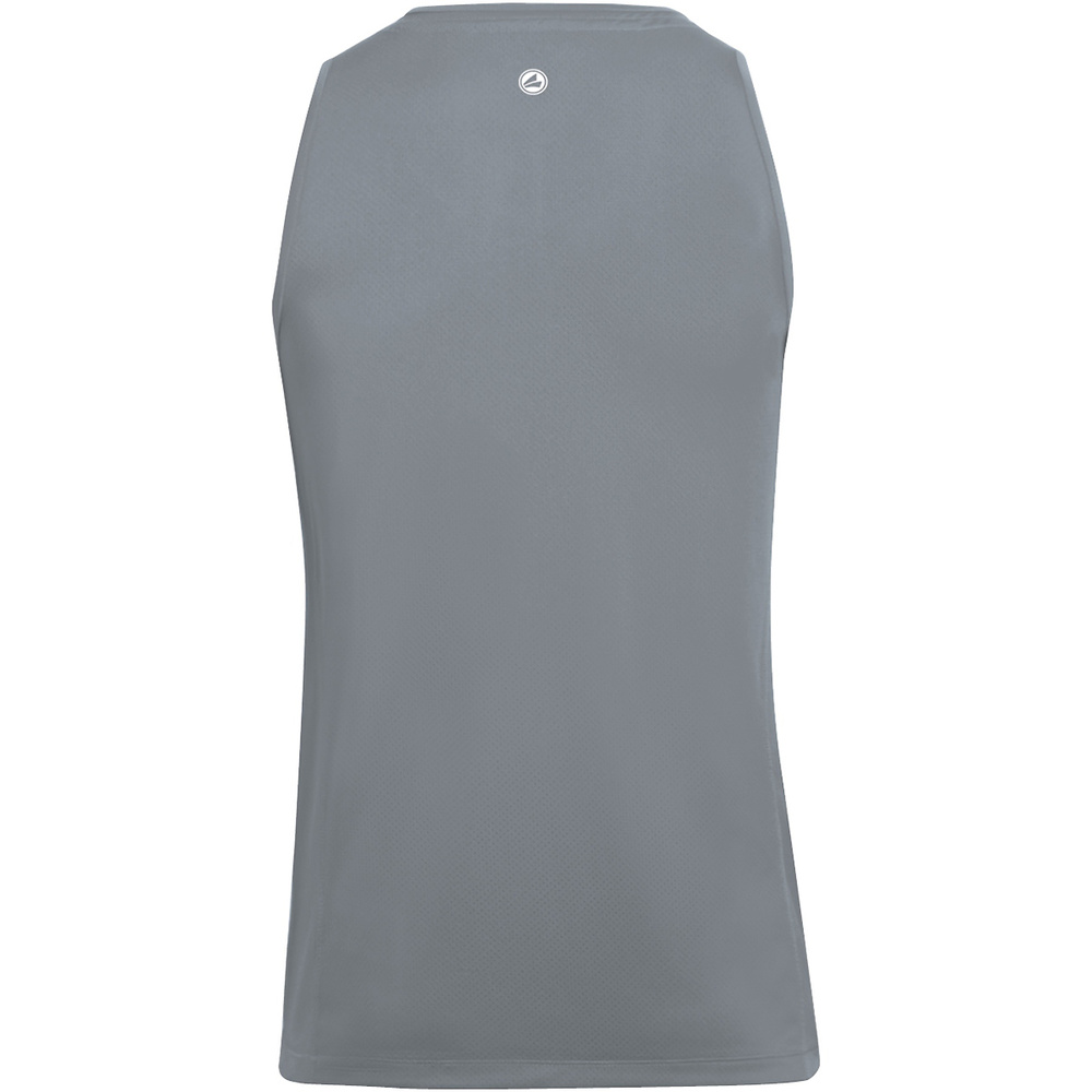 TANK TOP JAKO RUN 2.0, STONE GREY KIDS. 