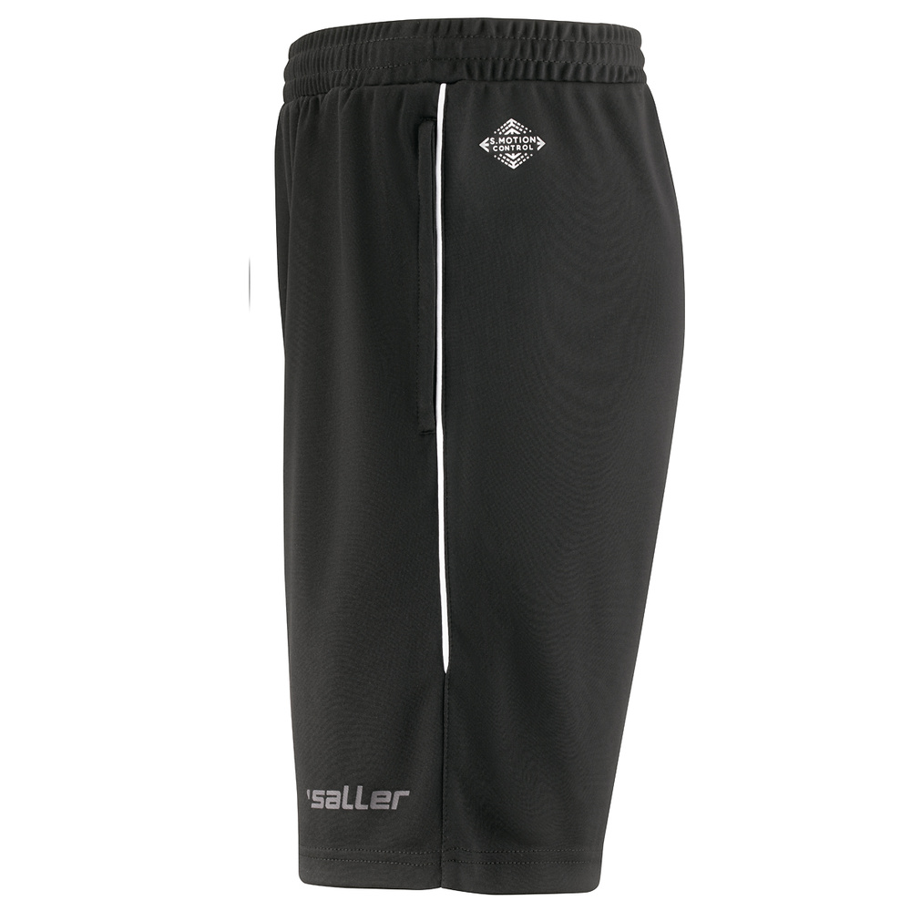 TRAINING AND LEISURE SHORT SALLEX.72 BLACK-GREY-WHITE UNISEX. 