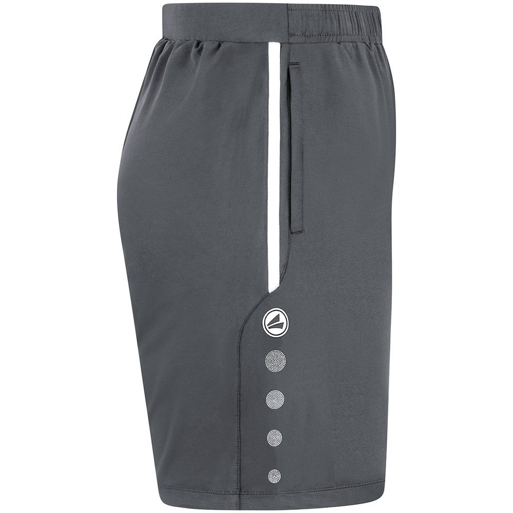 TRAINING SHORTS JAKO ALLROUND, ANTHRACITE LIGHT MEN. 