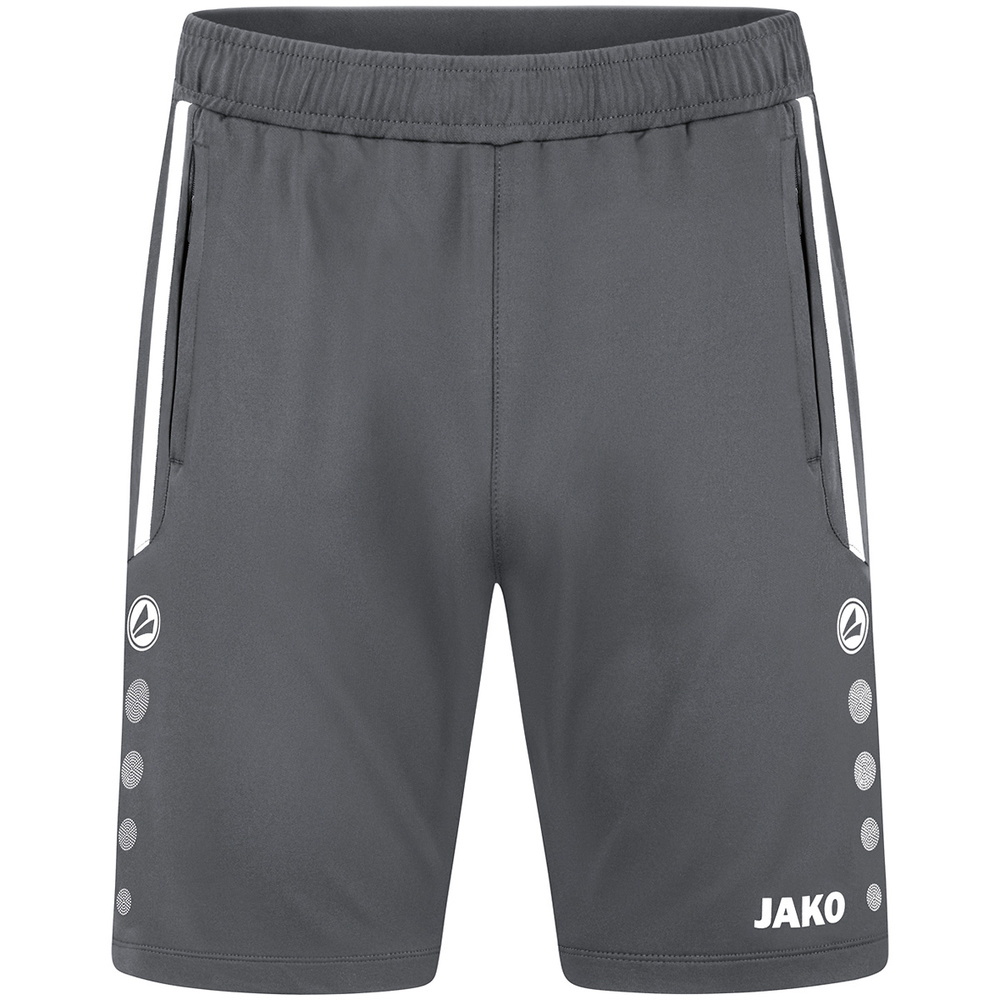 TRAINING SHORTS JAKO ALLROUND, ANTHRACITE LIGHT WOMEN. 