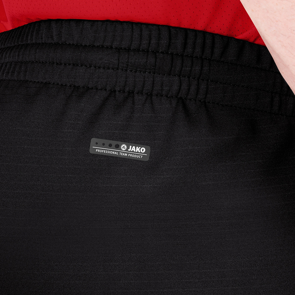 TRAINING SHORTS JAKO CHALLENGE, BLACK-RED KIDS. 