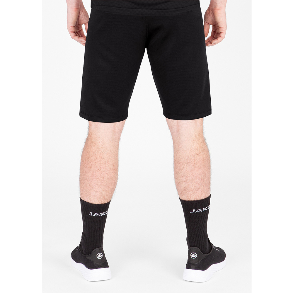 TRAINING SHORTS JAKO CHALLENGE, BLACK-WHITE KIDS. 