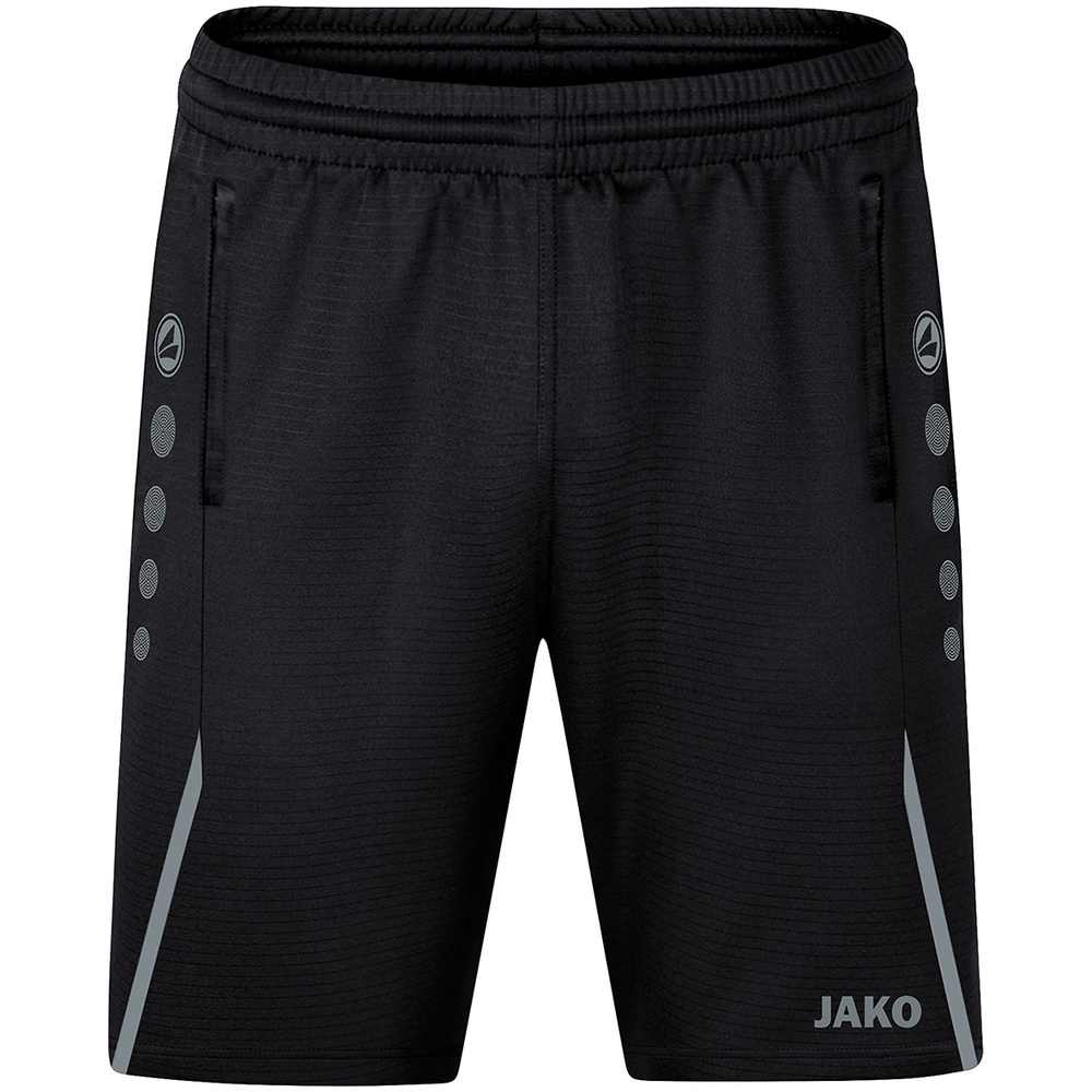 TRAINING SHORTS JAKO CHALLENGE, BLACK-WHITE MEN. 