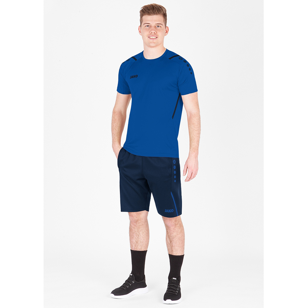 TRAINING SHORTS JAKO CHALLENGE, SEABLUE-ROYAL MEN. 