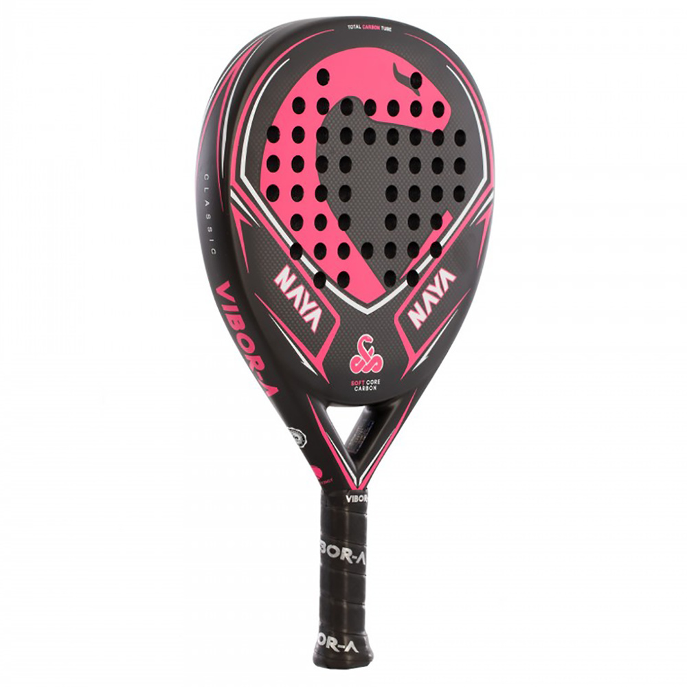 VIBOR-A BLACK NAYA CLASSIC EDITION PADDLE RACKET. 