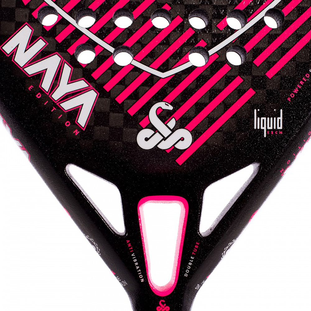 VIBOR-A BLACK NAYA LIQUID EDITION 2023 PADDLE RACKET. 