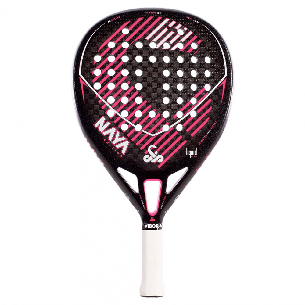 VIBOR-A BLACK NAYA LIQUID EDITION 2023 PADDLE RACKET. 