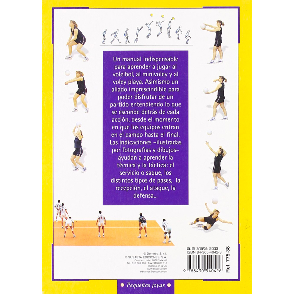 VOLLEYBALL MANUAL (SPANISH). 