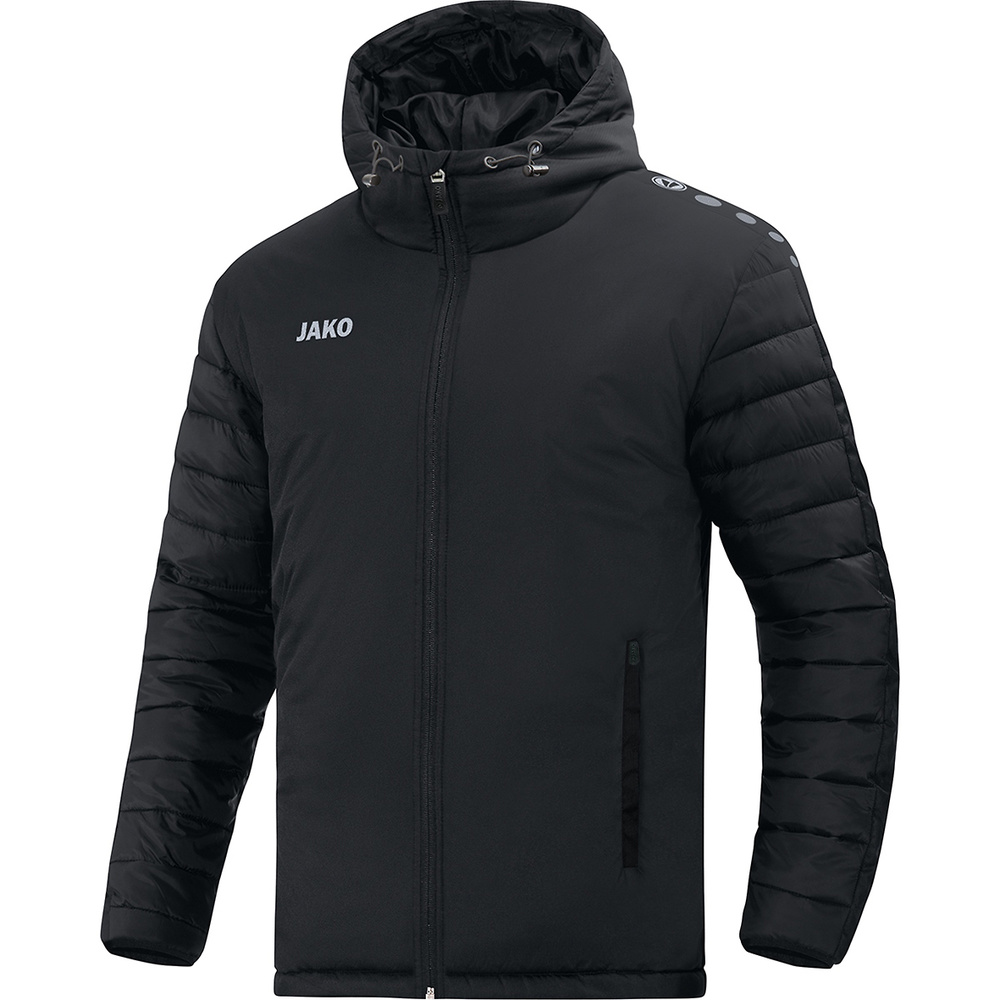 WINTER JACKET JAKO TEAM, BLACK KIDS. 