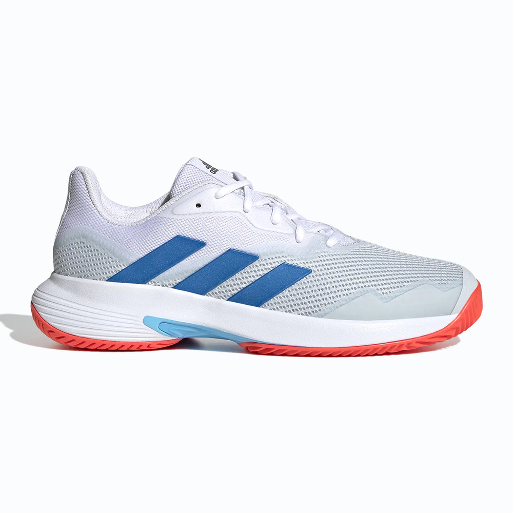 Zapatillas adidas azul y 2025 rojo