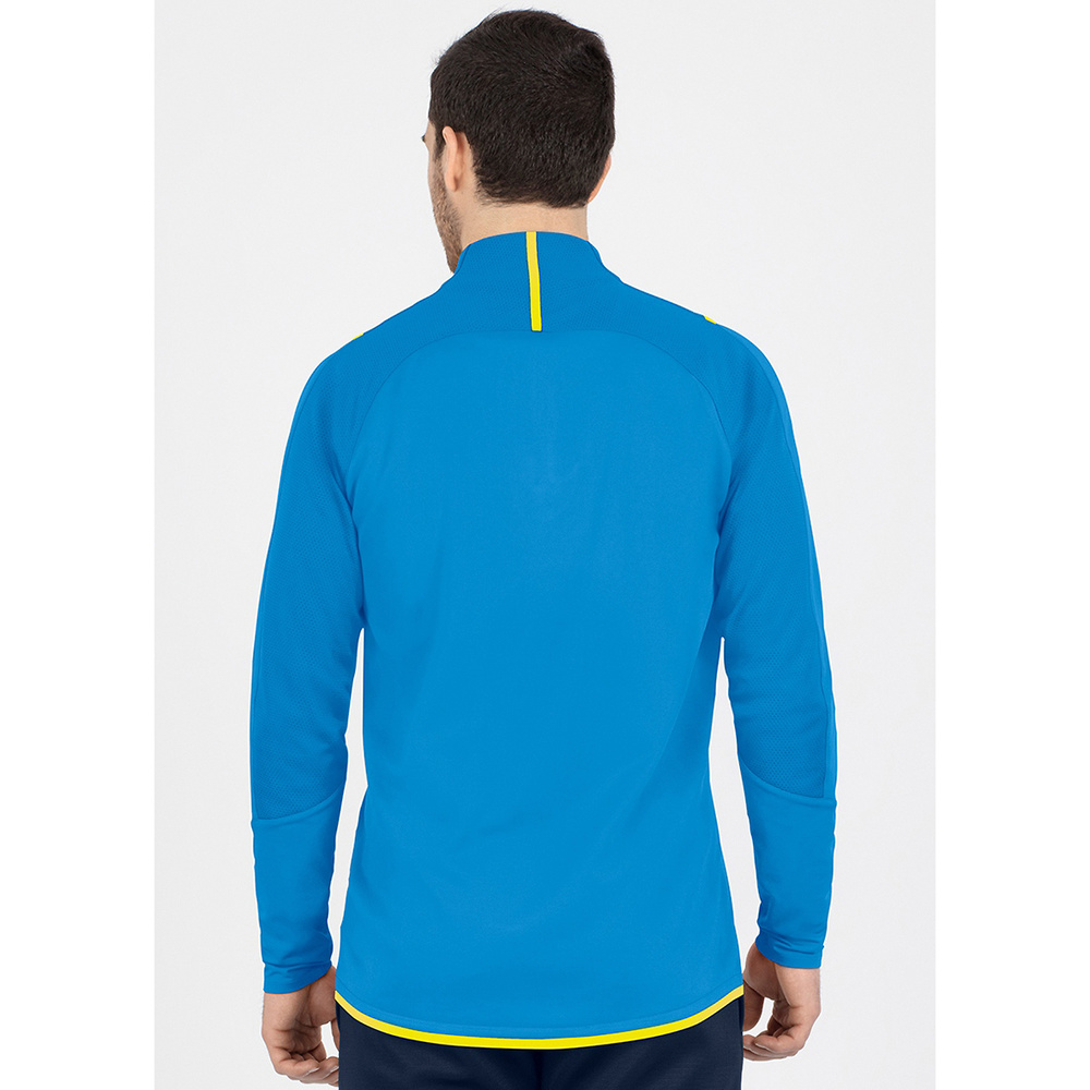 ZIP TOP JAKO CHALLENGE, JAKO BLUE-NEON YELLOW KIDS. 