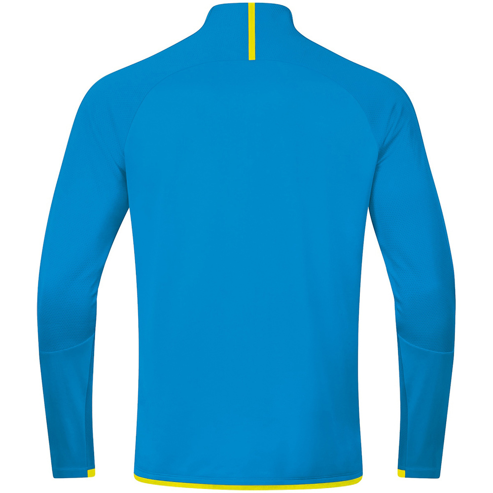 ZIP TOP JAKO CHALLENGE, JAKO BLUE-NEON YELLOW MEN. 