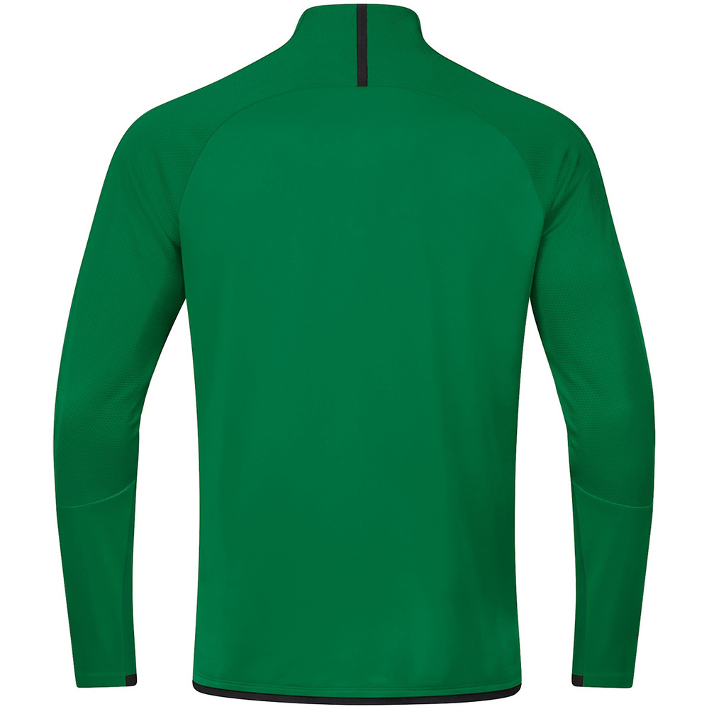 ZIP TOP JAKO CHALLENGE, SPORT GREEN-BLACK KIDS. 