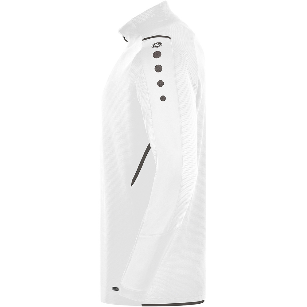 ZIP TOP JAKO CHALLENGE, WHITE-ANTHRACITE MEN. 