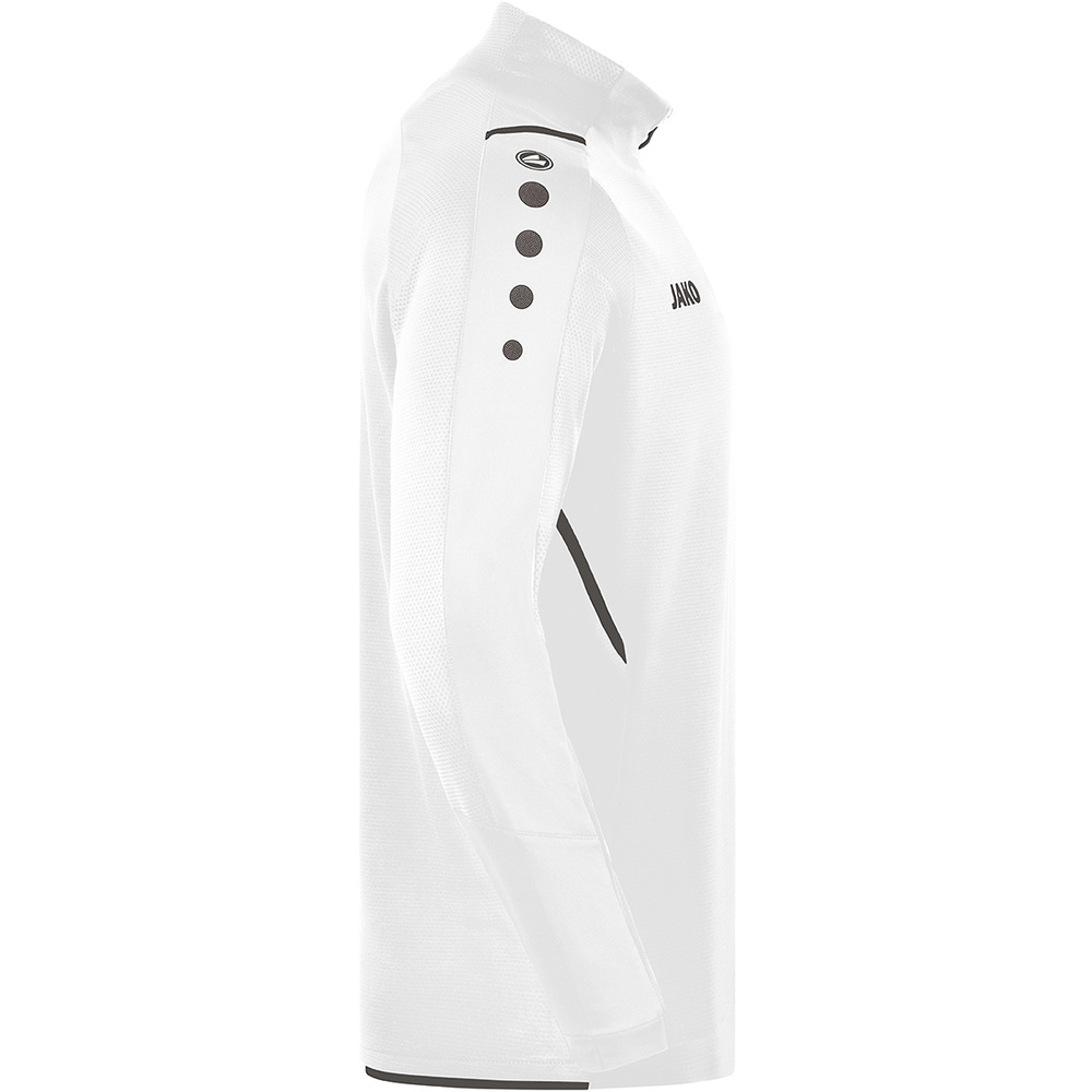 ZIP TOP JAKO CHALLENGE, WHITE-ANTHRACITE MEN. 