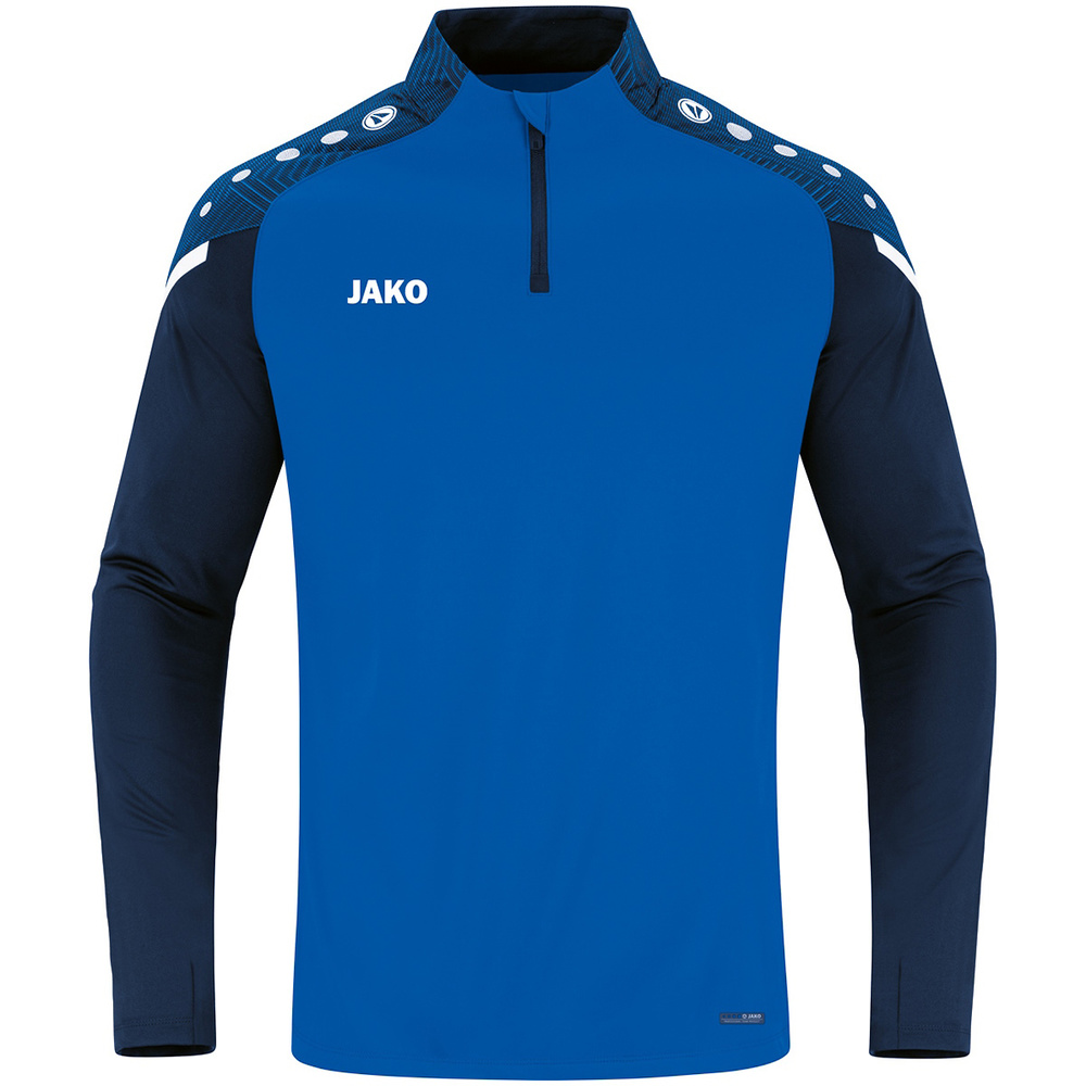 ZIP TOP JAKO PERFORMANCE, ROYAL-SEABLUE MEN. 