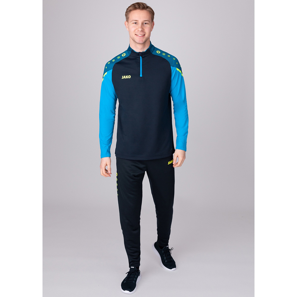 ZIP TOP JAKO PERFORMANCE, SEABLUE-JAKO BLUE KIDS. 