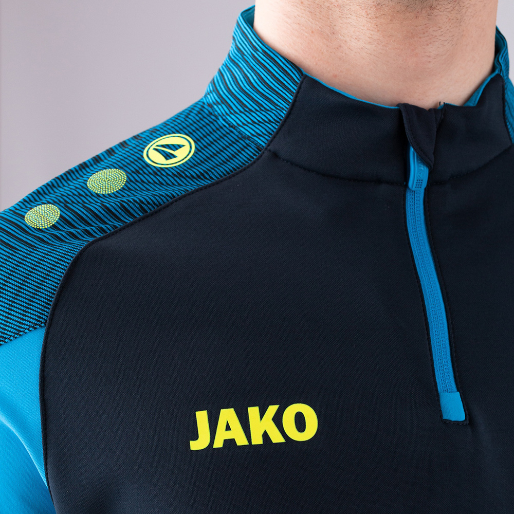 ZIP TOP JAKO PERFORMANCE, SEABLUE-JAKO BLUE MEN. 