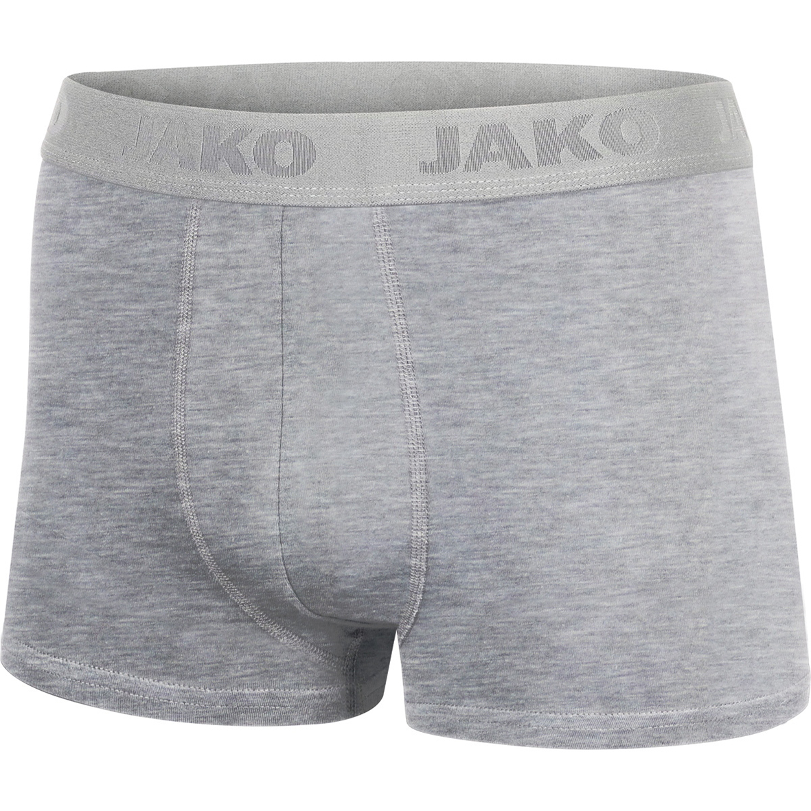 BOXER JAKO PREMIUM PACK DE 2, GRIS MELANGE HOMBRE.