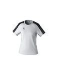 CAMISETA ERIMA EVO STAR, BLANCO-NEGRO-MUJER