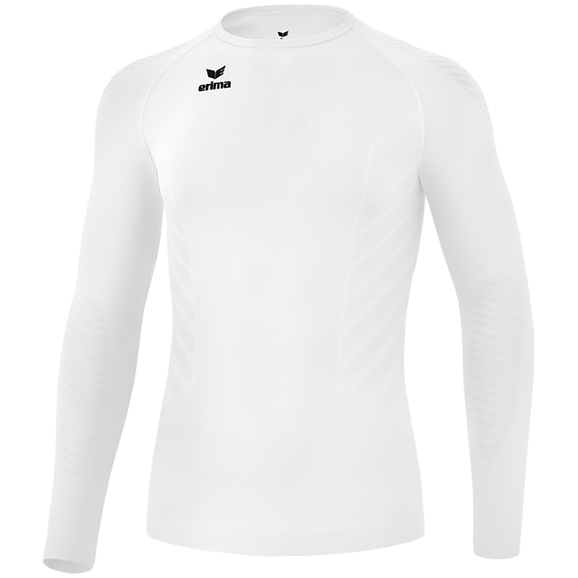 CAMISETA TÉRMICA MANGA LARGA ERIMA ATHLETIC, BLANCA UNISEX.