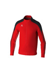 CHAQUETA ERIMA EVO STAR ENTRENAMIENTO, ROJO-NEGRO-HOMBRE