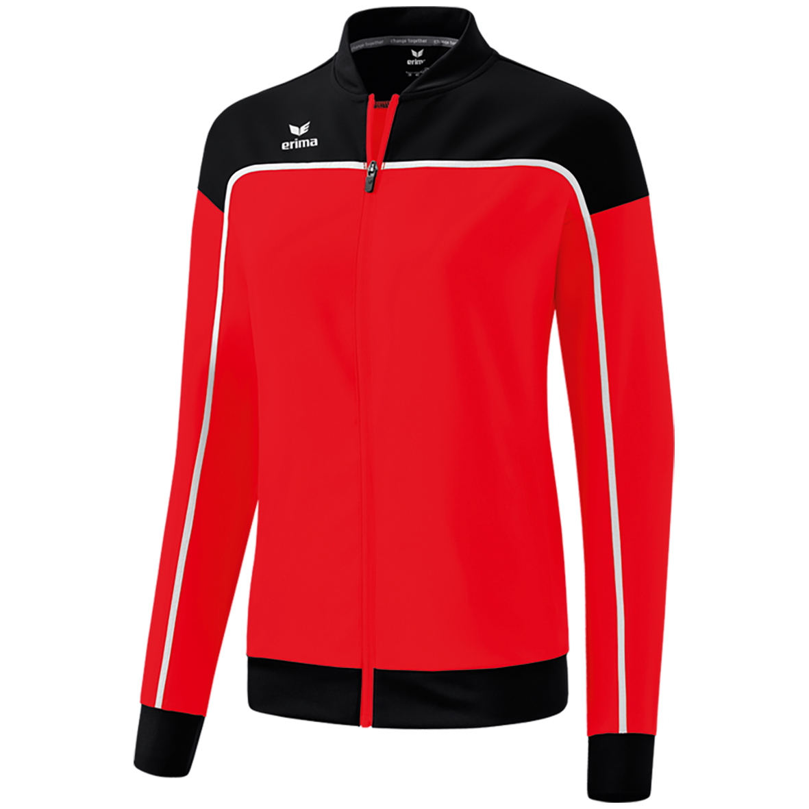 ERIMA CHANGE PRESENTATION JACKET, RED-BLACK-WHITE WOMEN.