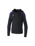 ERIMA EVO STAR HOODY, BLACK-VIOLET-KID