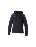 ERIMA EVO STAR HOODY, BLACK-VIOLET-WOMAN