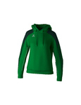 ERIMA EVO STAR HOODY, ESMERALD-PINO GROVE-WOMAN