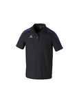 ERIMA EVO STAR POLO-SHIRT, BLACK-VIOLET-MEN