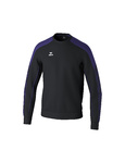 ERIMA EVO STAR SWEATSHIRT, BLACK-VIOLET-KID