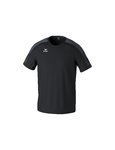 ERIMA EVO STAR T-SHIRT, BLACK-STATE GREY-MEN 