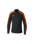 ERIMA EVO STAR TRAINING TOP, BLACK-ORANGE-KID