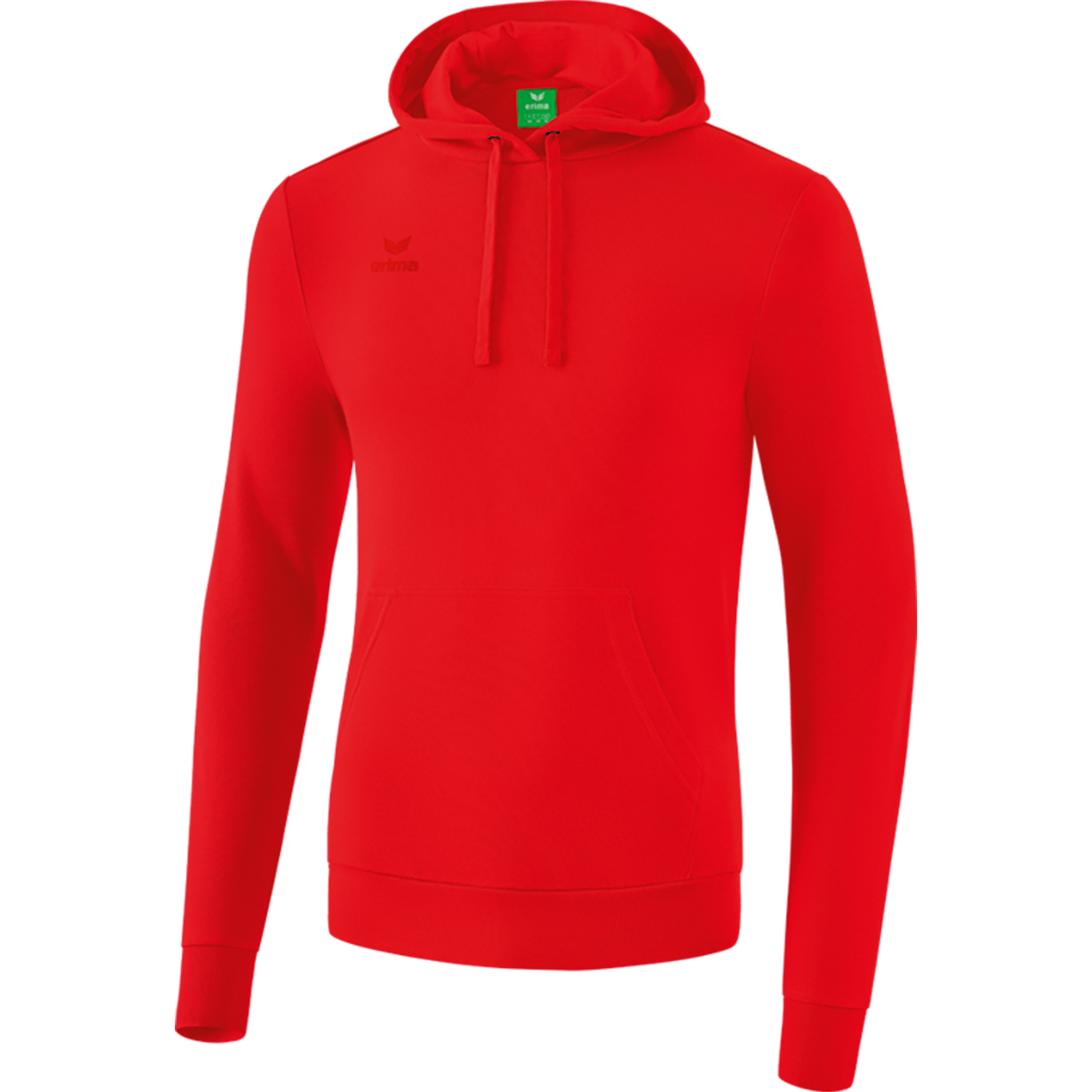 ERIMA HOODED SWEATSHIRT, RED KIDS.