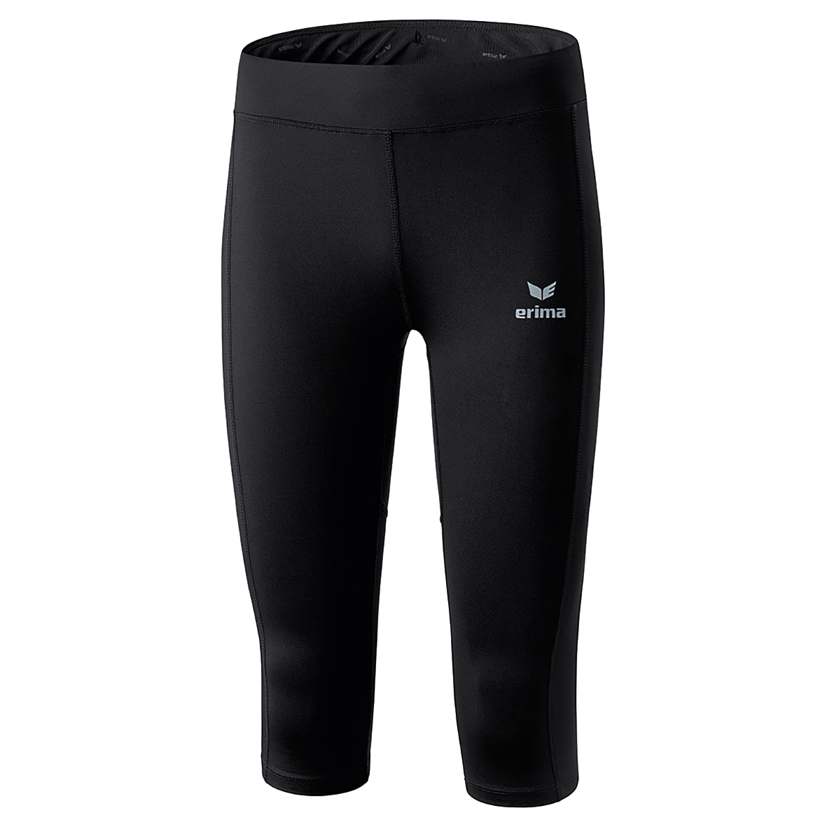 ERIMA PERFORMANCE CROPPED RUNNING PANTS, BLACK WOMEN.