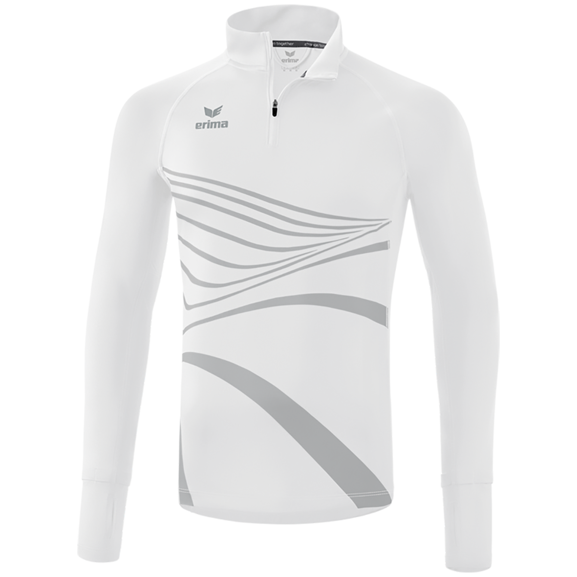 ERIMA RACING LONGSLEEVE, NEW WHITE MEN.