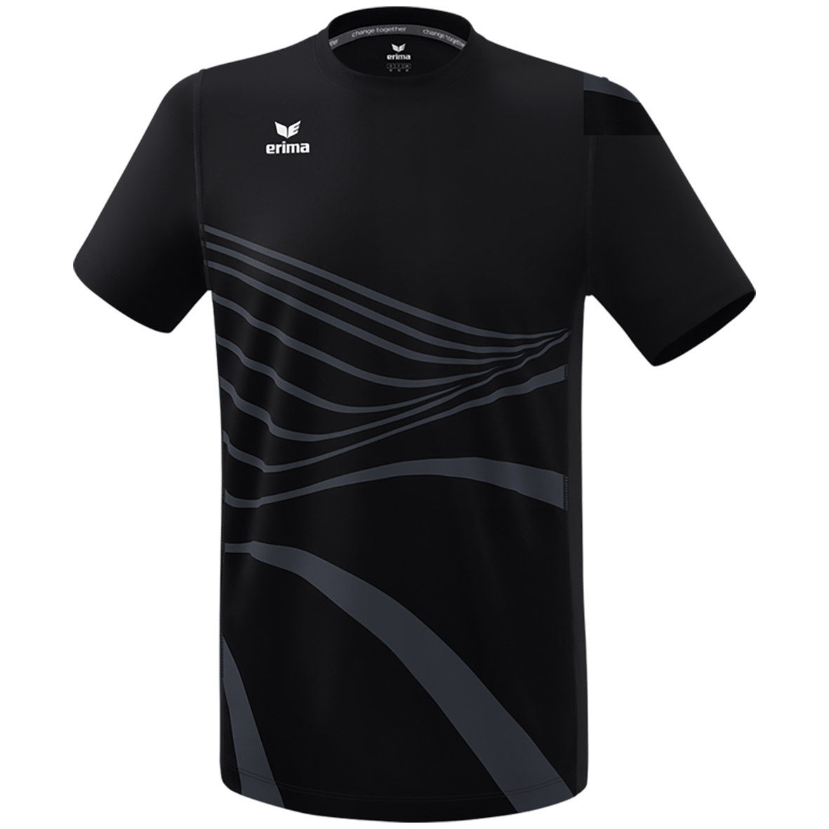 ERIMA RACING T-SHIRT, BLACK MEN.