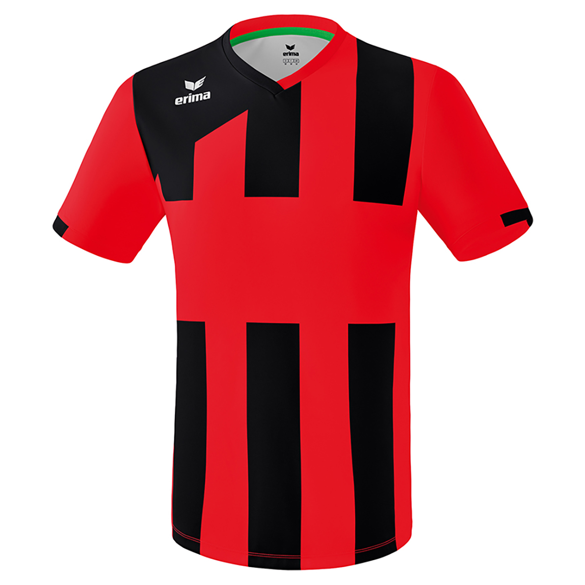 ERIMA SIENA 3.0 JERSEY SHORT SLEEVE, RED-BLACK UNISEX.