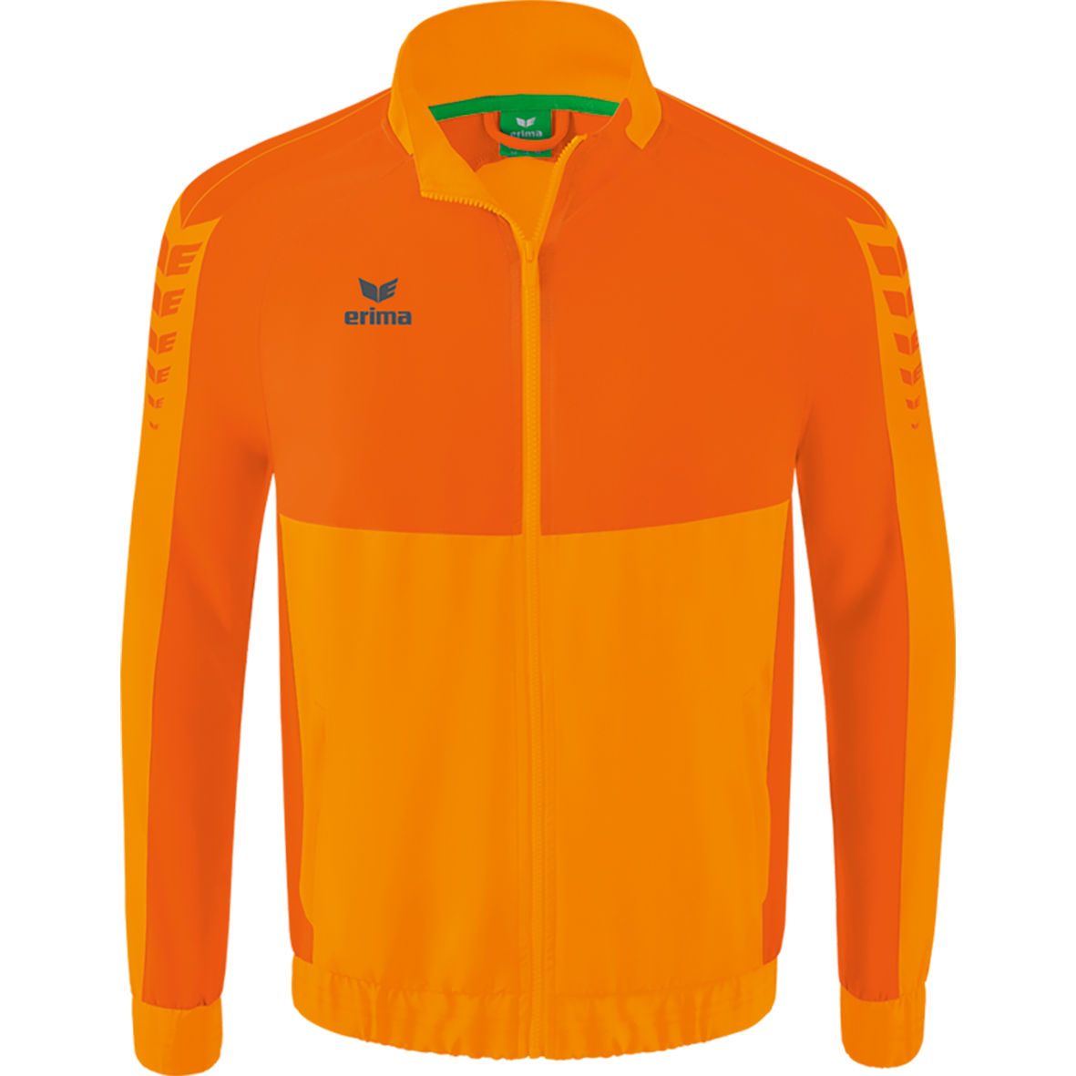 ERIMA SIX WINGS PRESENTATION JACKET, NEW ORANGE-ORANGE MEN.