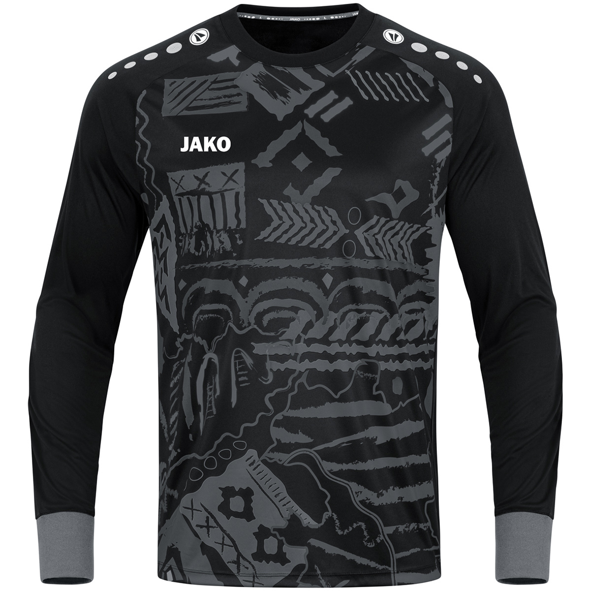 GK JERSEY JAKO TROPICANA, BLACK-ANTHRACITE KIDS.