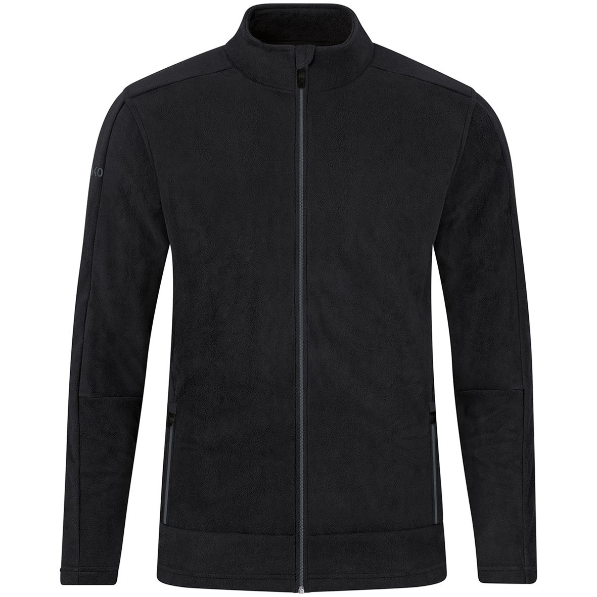 JAKO FLEECE JACKET, BLACK-ANTHRACITE MEN.