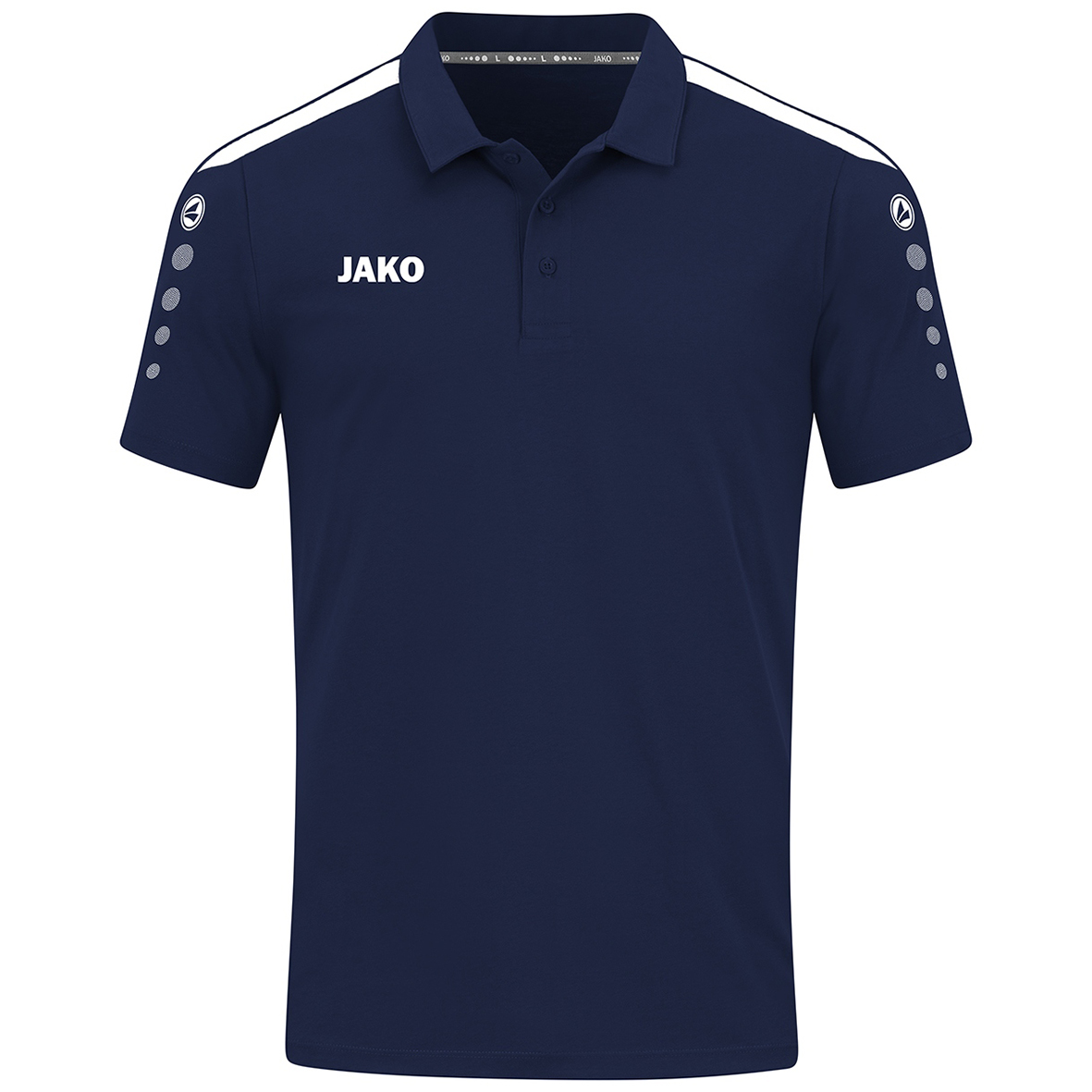 JAKO POWER POLO, SEABLUE-WHITE KIDS.