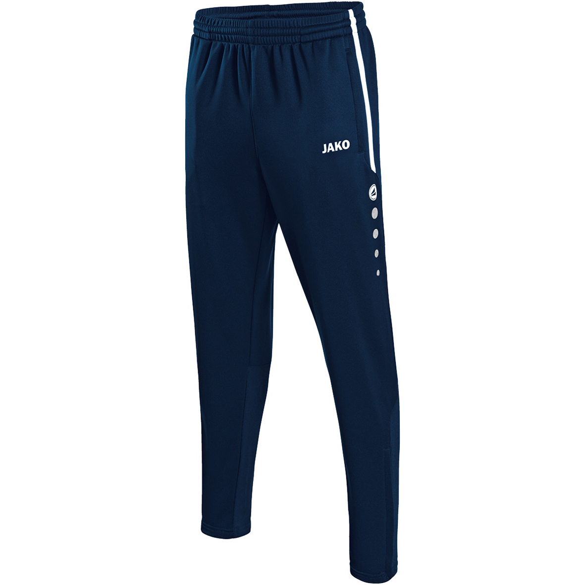 JAKO TRAINING TROUSERS ACTIVE SEABLUE-WHITE MEN.