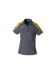 POLO ERIMA EVO STAR, GRIS PIZARRA-AMARILLO-MUJER